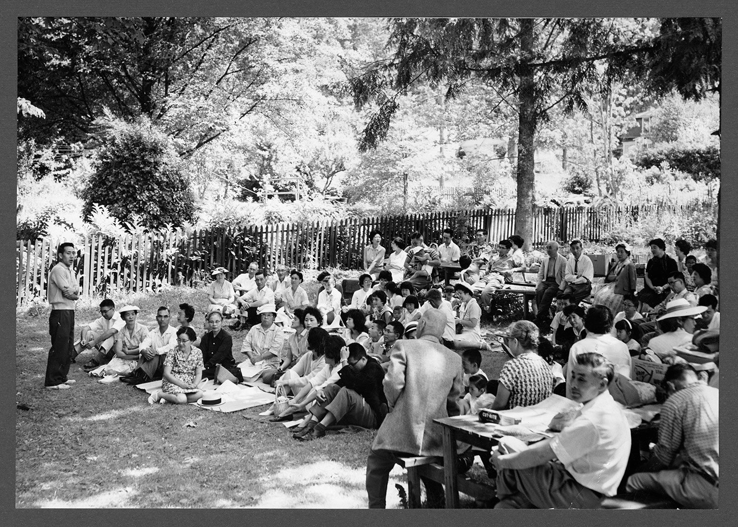 Congregational picnic at Belcarra Park: Recto