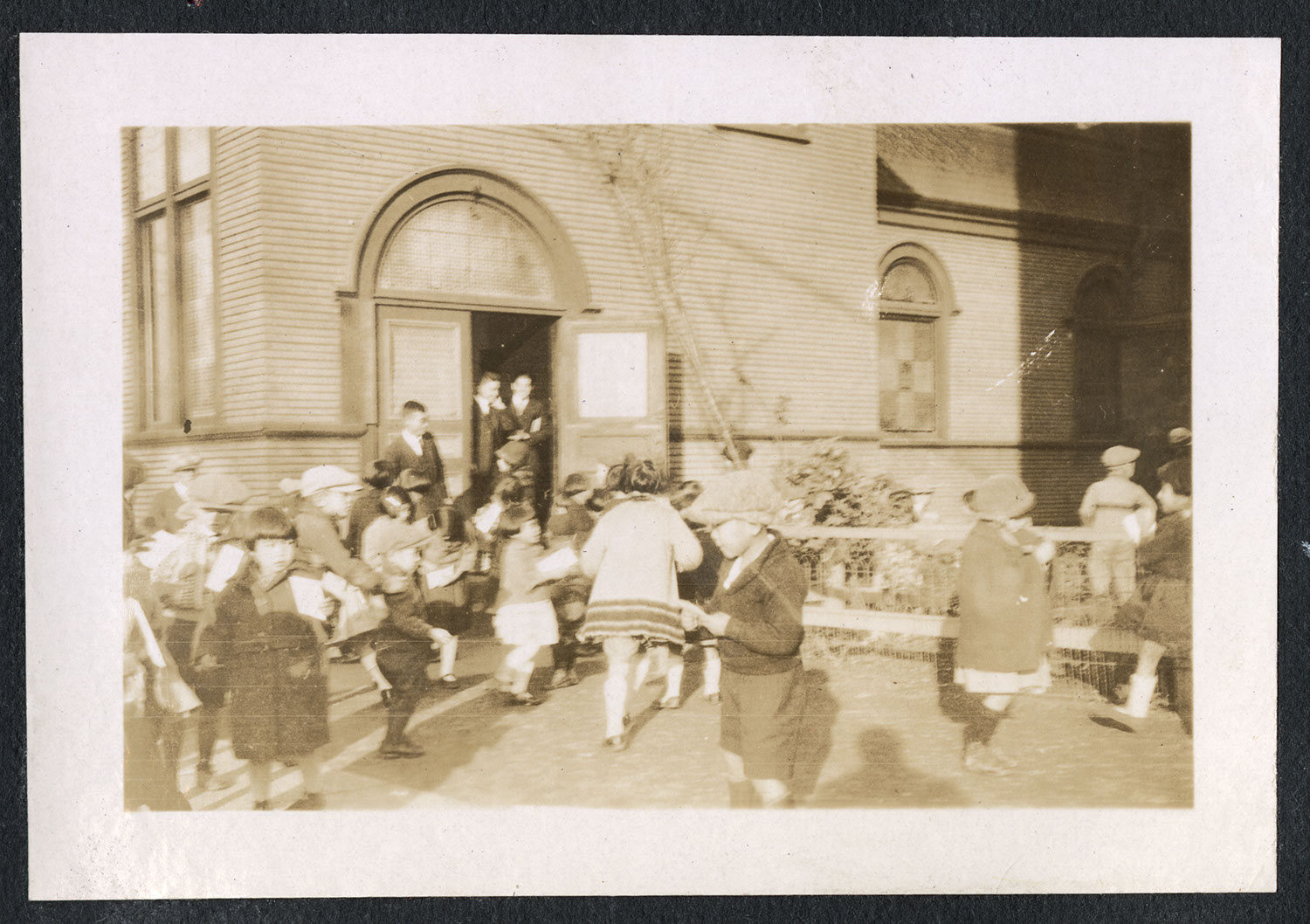 Students playing at the Powell Street Church